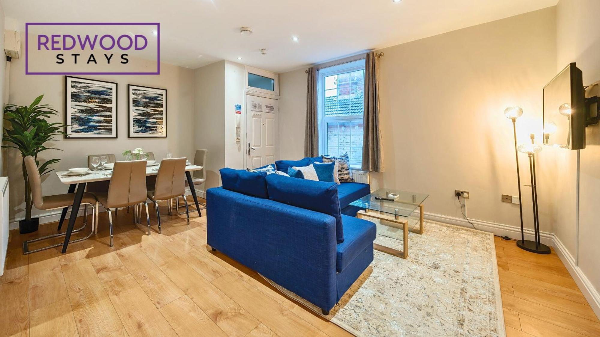 Newly Refurbished Spacious Serviced Apartment For Contractors And Families, Free Wifi & Netflix By Redwood Stays Farnborough  Zewnętrze zdjęcie